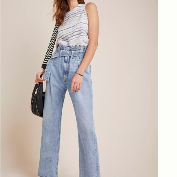 AGOLDE '90S ULTRA HIGH-RISE STRAIGHT JEANS NWT - Picture 6 of 15